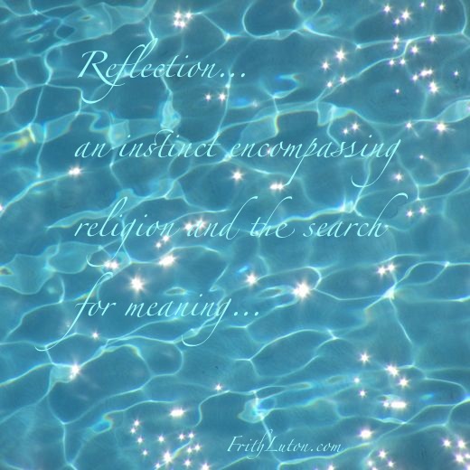 Quote: Reflection… an instinct encompassing religion and the search for meaning.