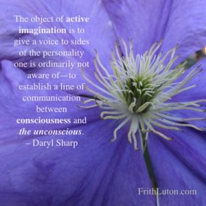 The object of active imagination is to give a voice to sides of the personality one is ordinarily not aware of—to establish a line of communication between consciousness and the unconscious. – Daryl Sharp